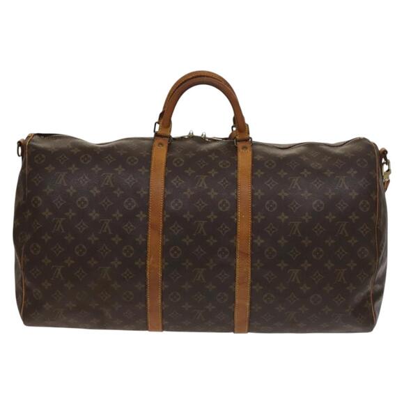 LOUIS VUITTON Monogram Keepall Bandouliere 60 Boston Bag M41412 - Picture 2 of 16